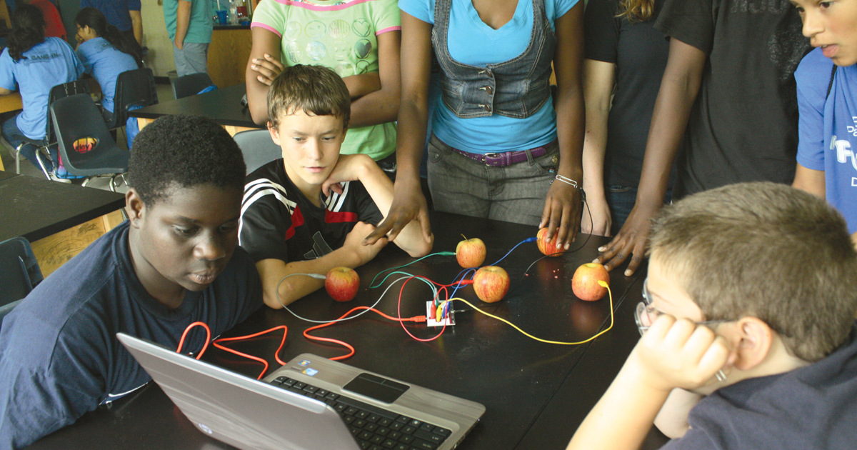Boost Learning by Combining Teamwork and STEM